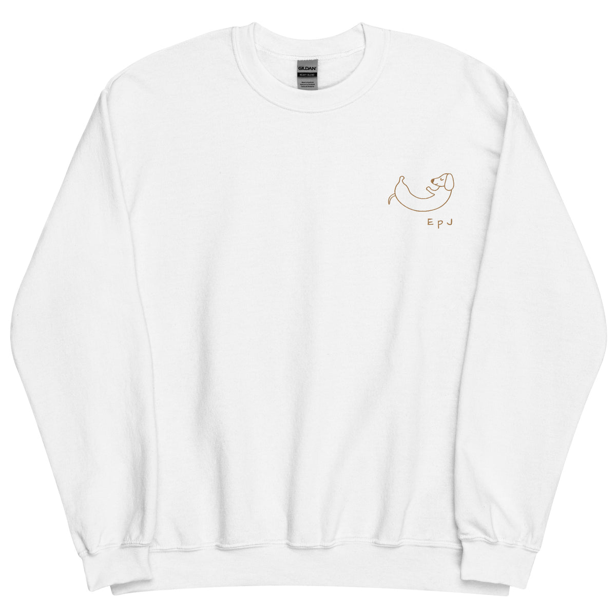 Sudadera unisex teckel juguetón