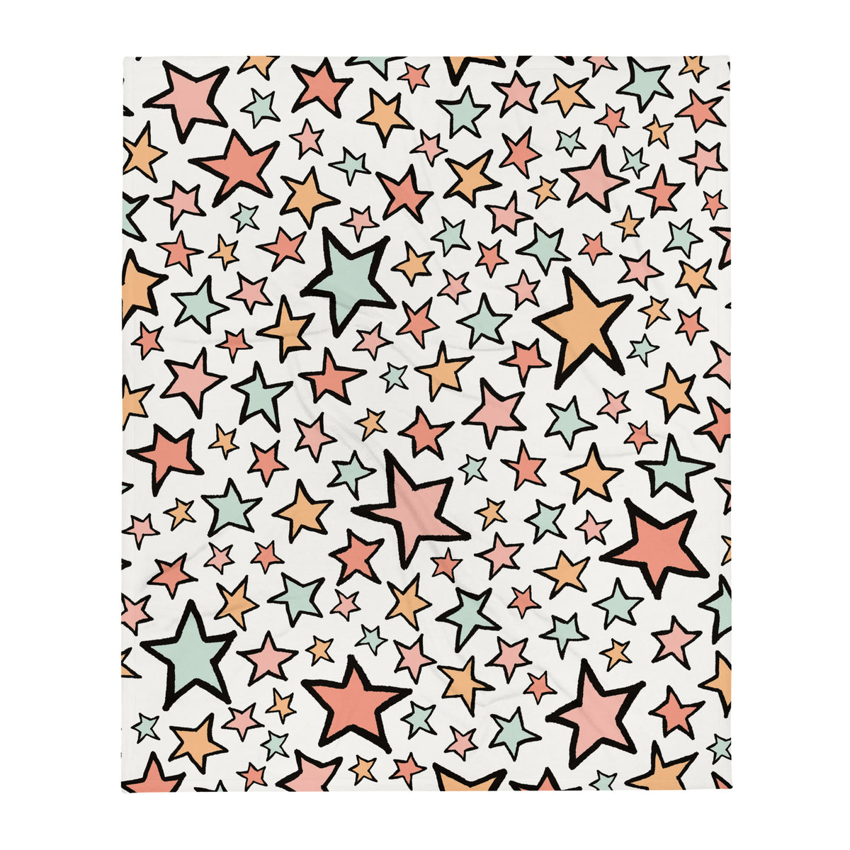 Manta estrellas colores