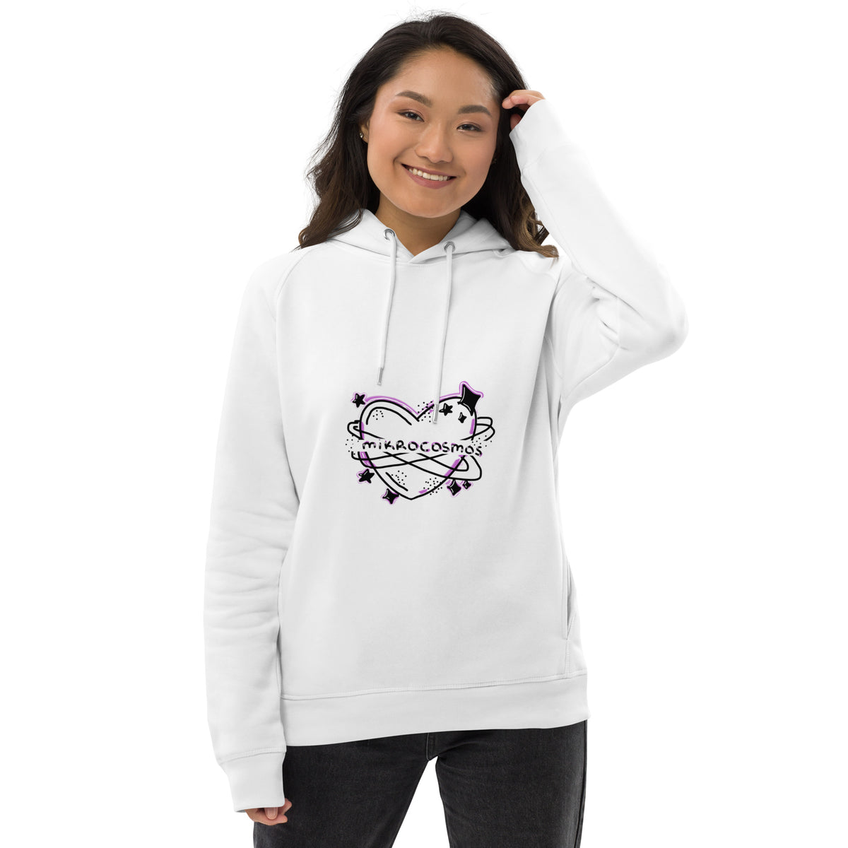 Sudadera con capucha unisex mikrocosmos BTS