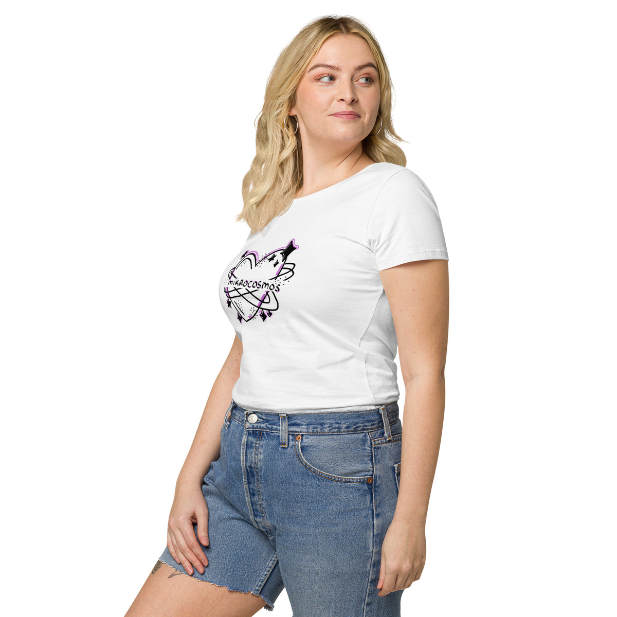 Camiseta orgánica básica mikrocosmos BTS