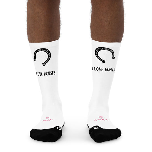 Calcetines deportivos I LOVE HORSES
