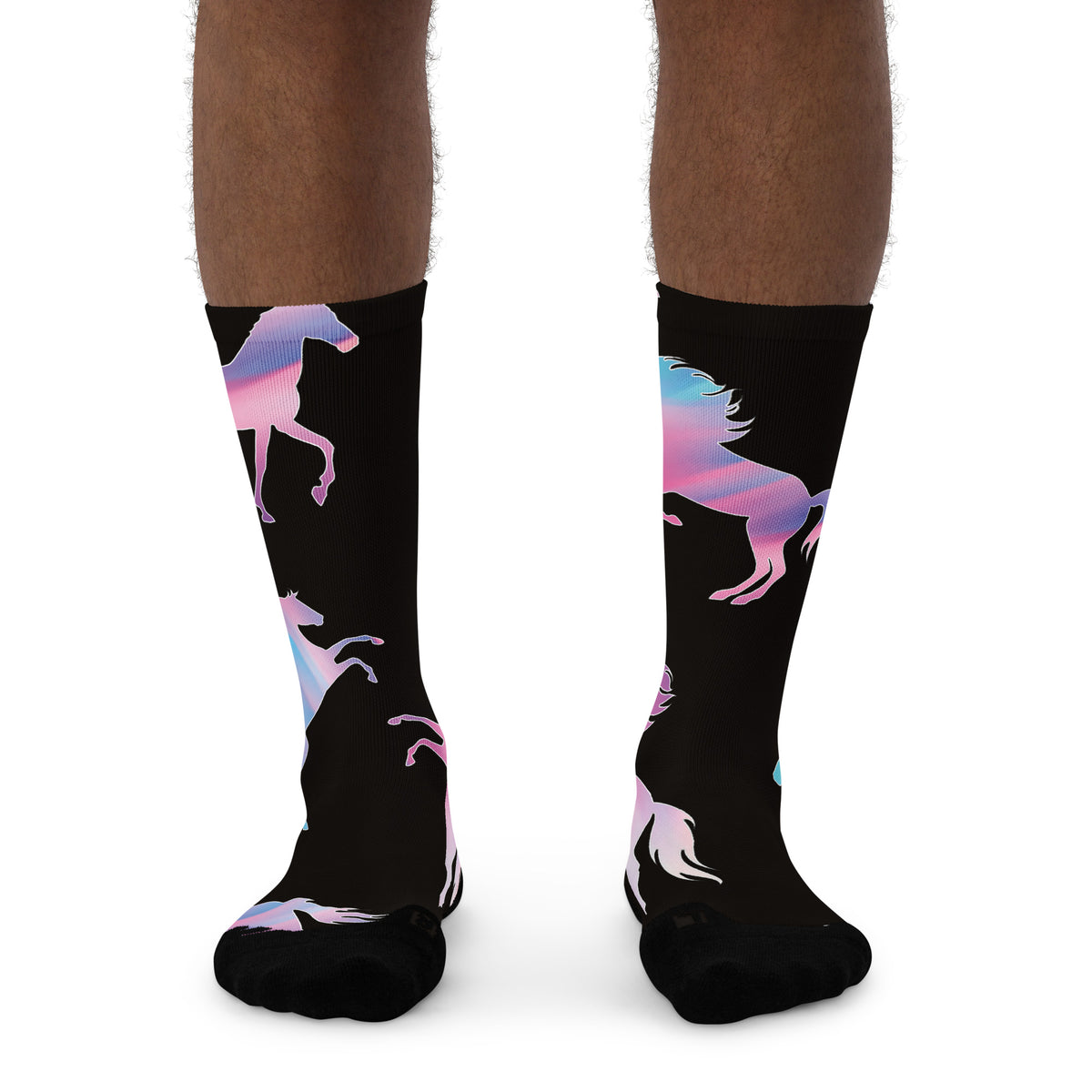 Calcetines deportivos hípico caballo colorines