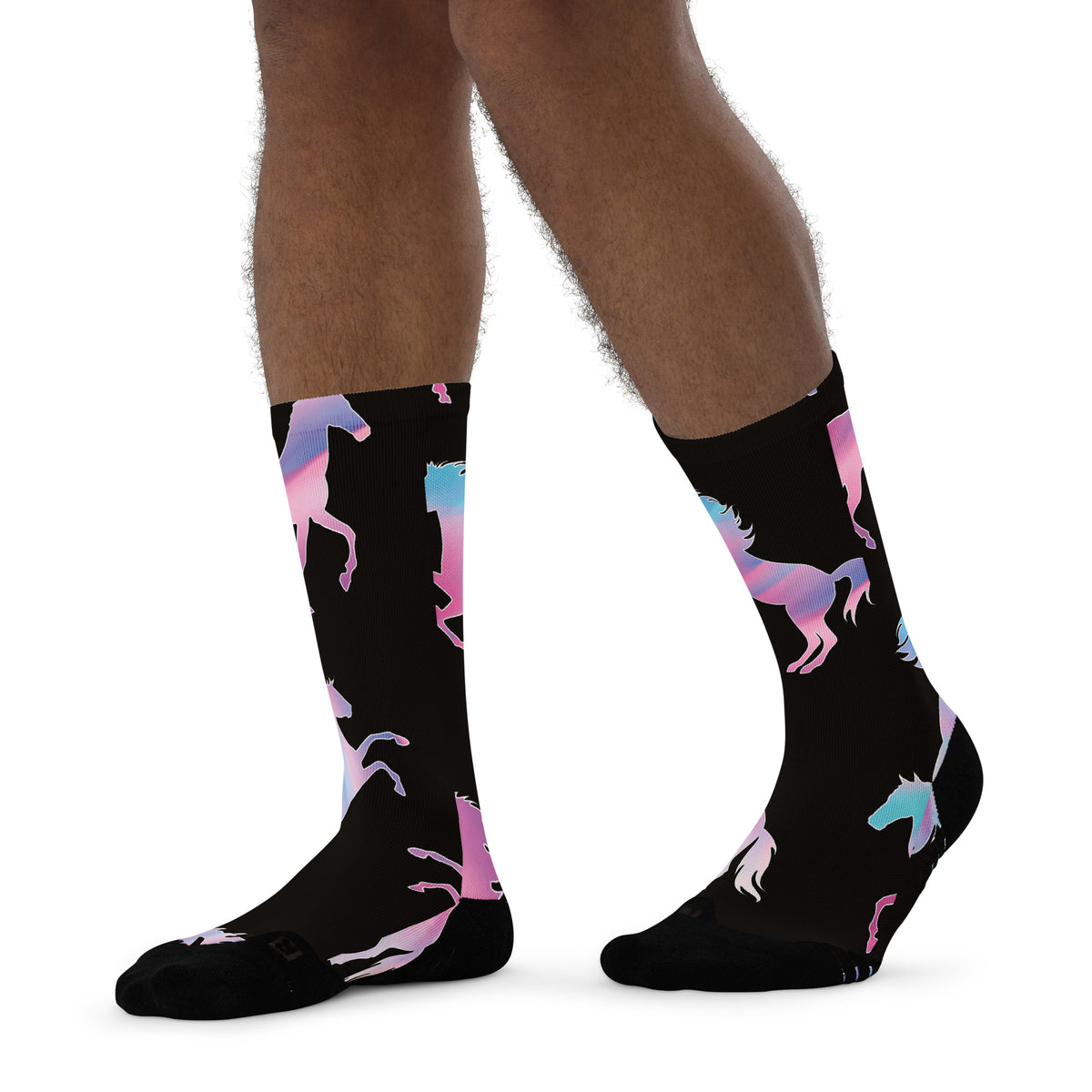 Calcetines deportivos hípico caballo colorines