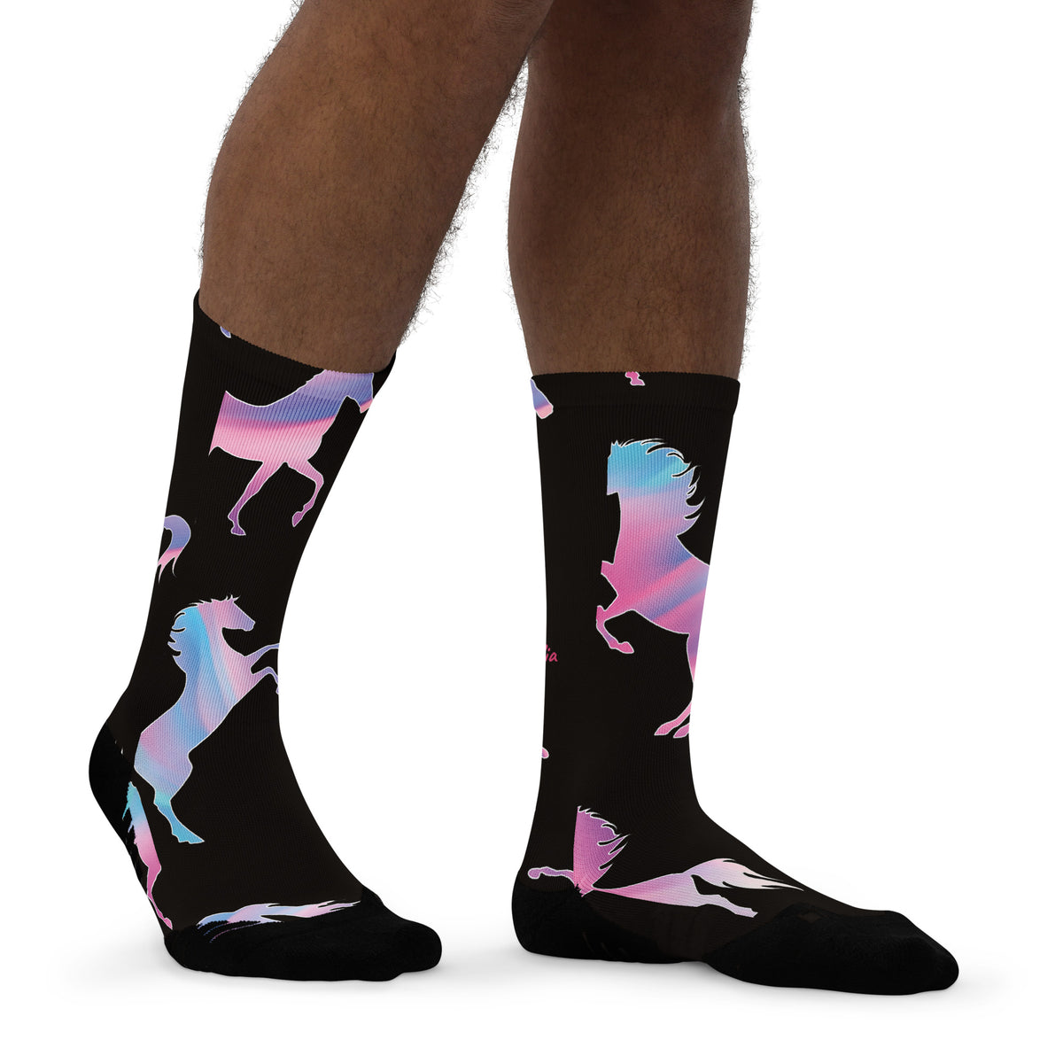 Calcetines deportivos hípico caballo colorines