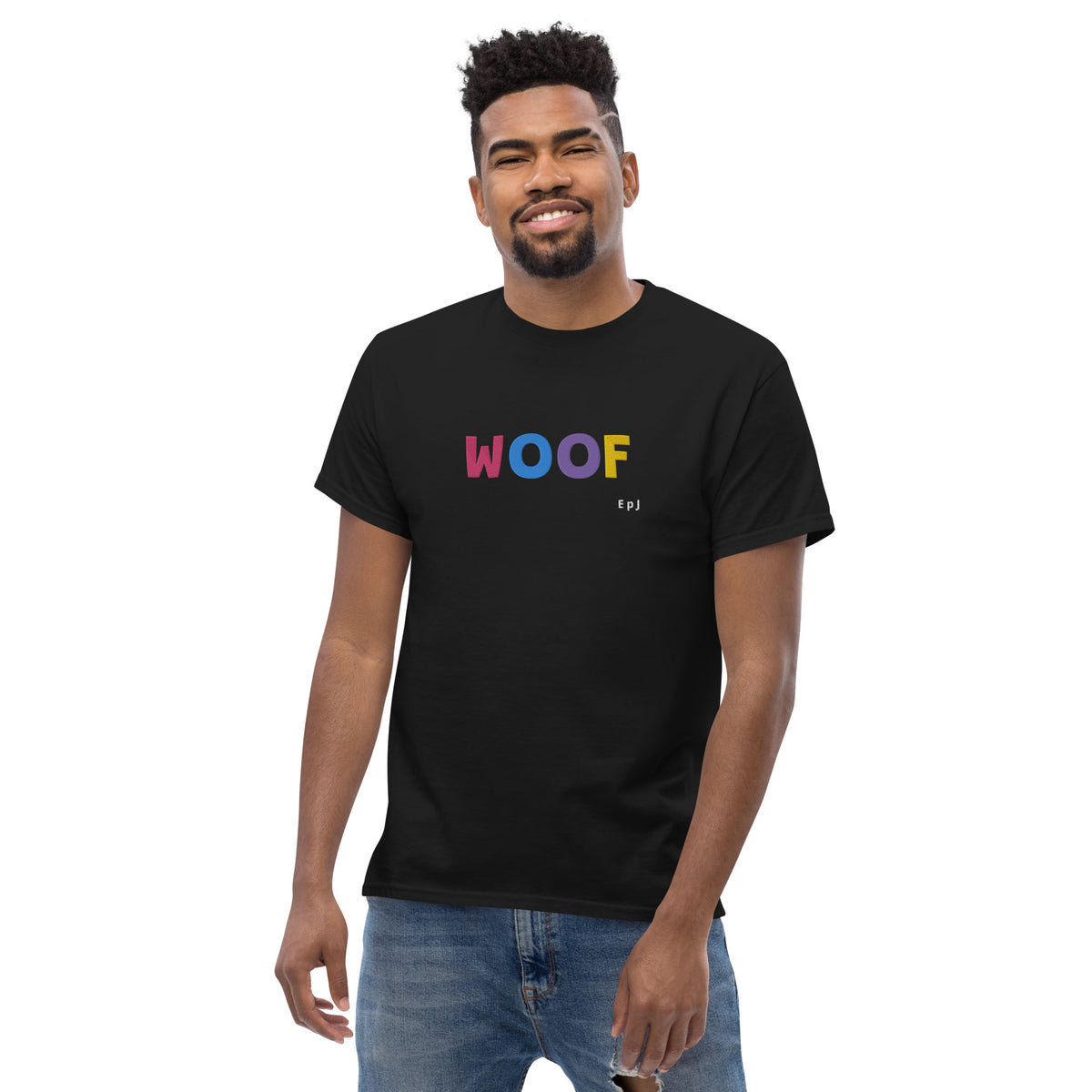 Camiseta clásica unisex woof