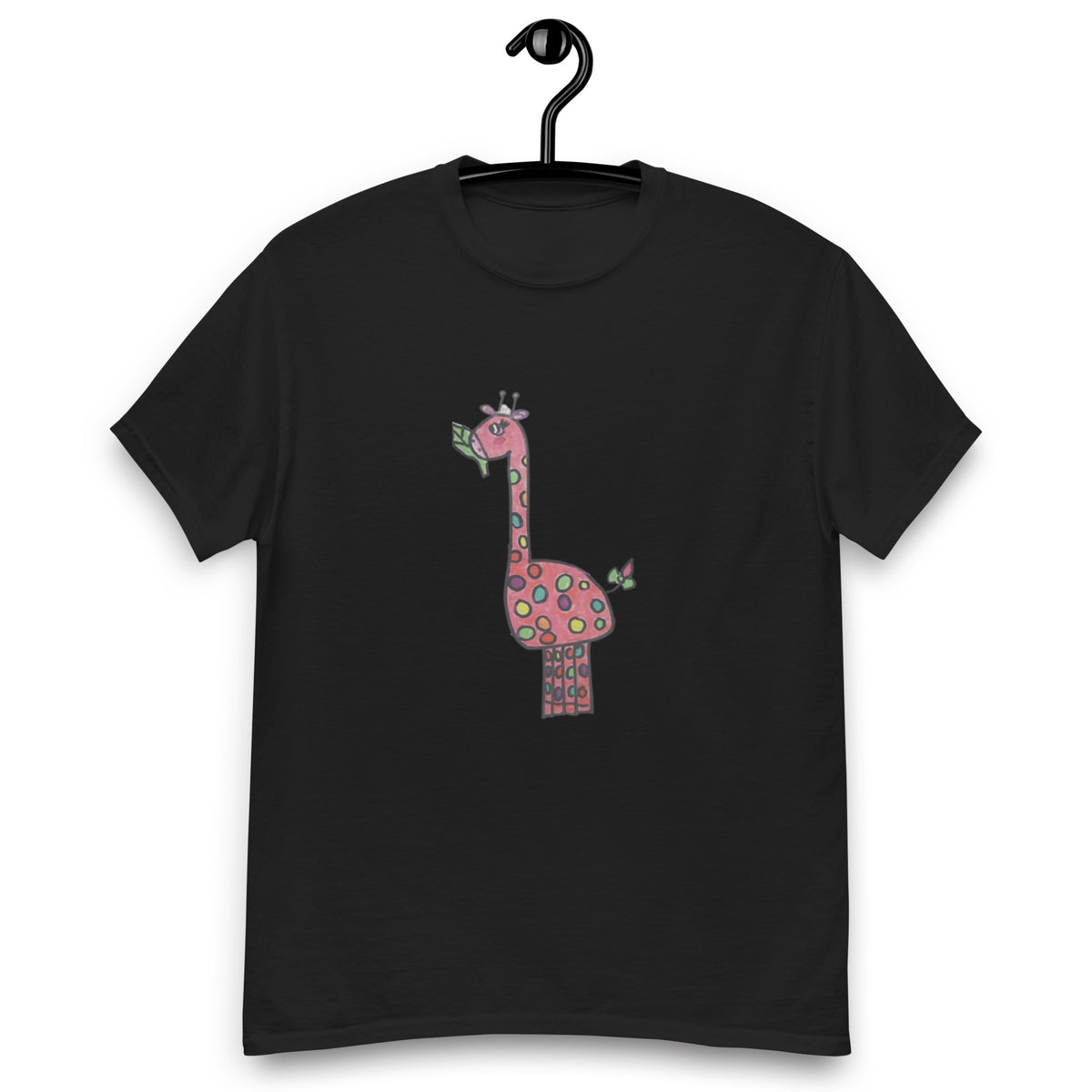 Camiseta clásica unisex jirafa power