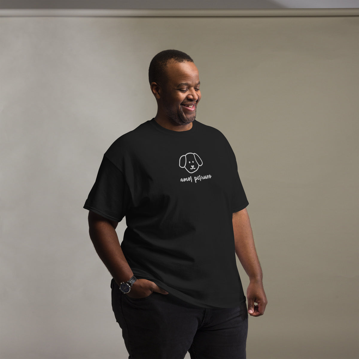 Camiseta clásica unisex amor perruno