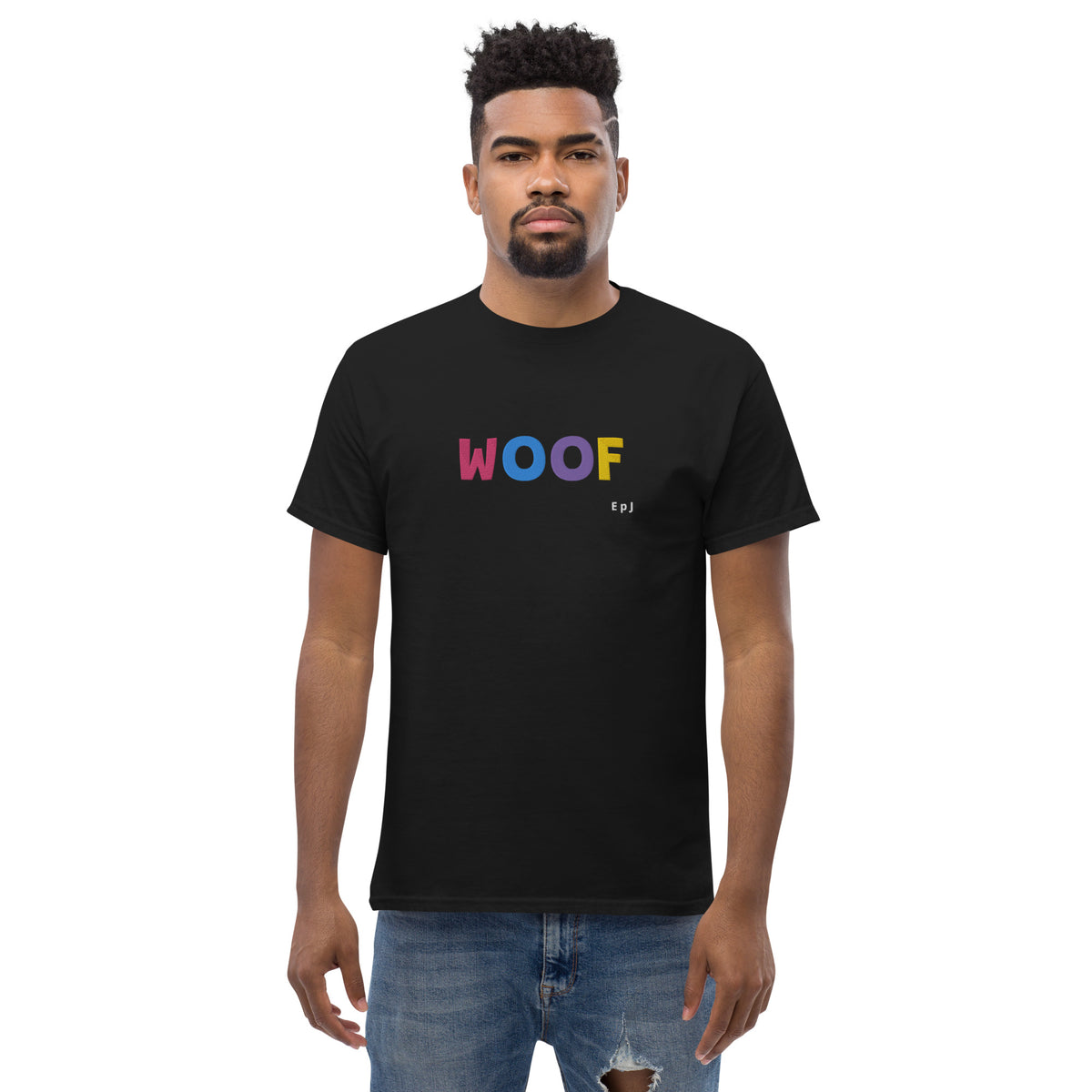 Camiseta clásica unisex woof
