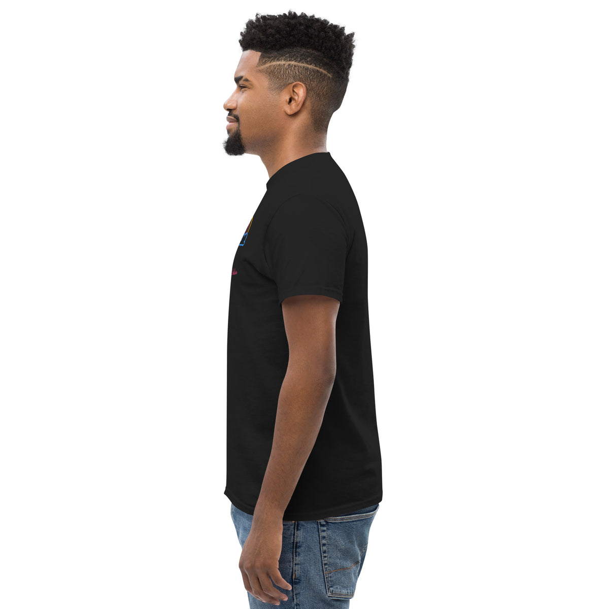 Camiseta clásica unisex arcoiris