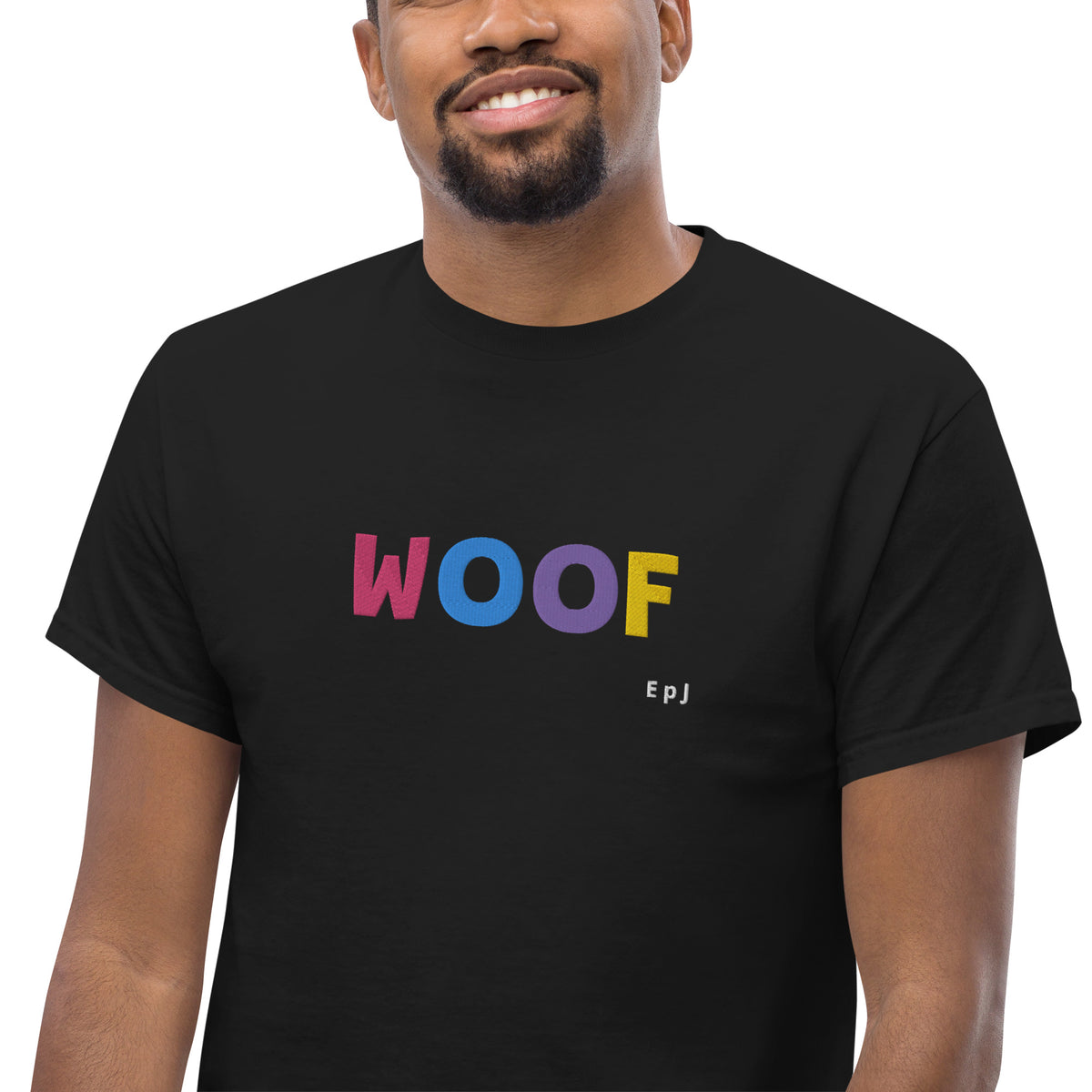 Camiseta clásica unisex woof
