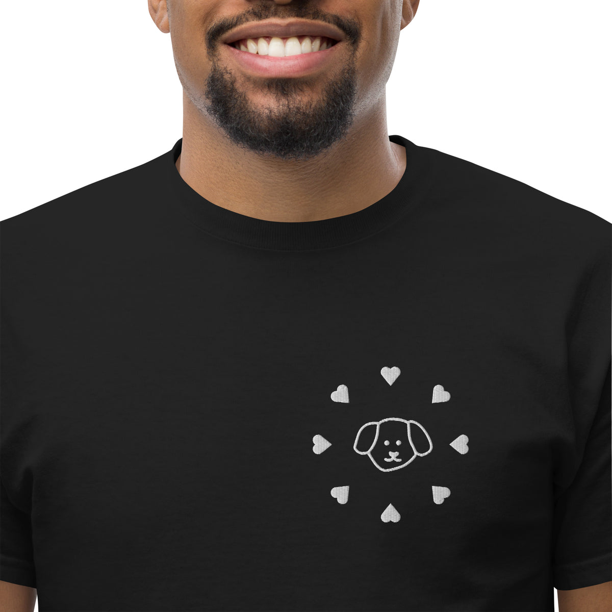 Camiseta clásica unisex Daniel bordado con hilo