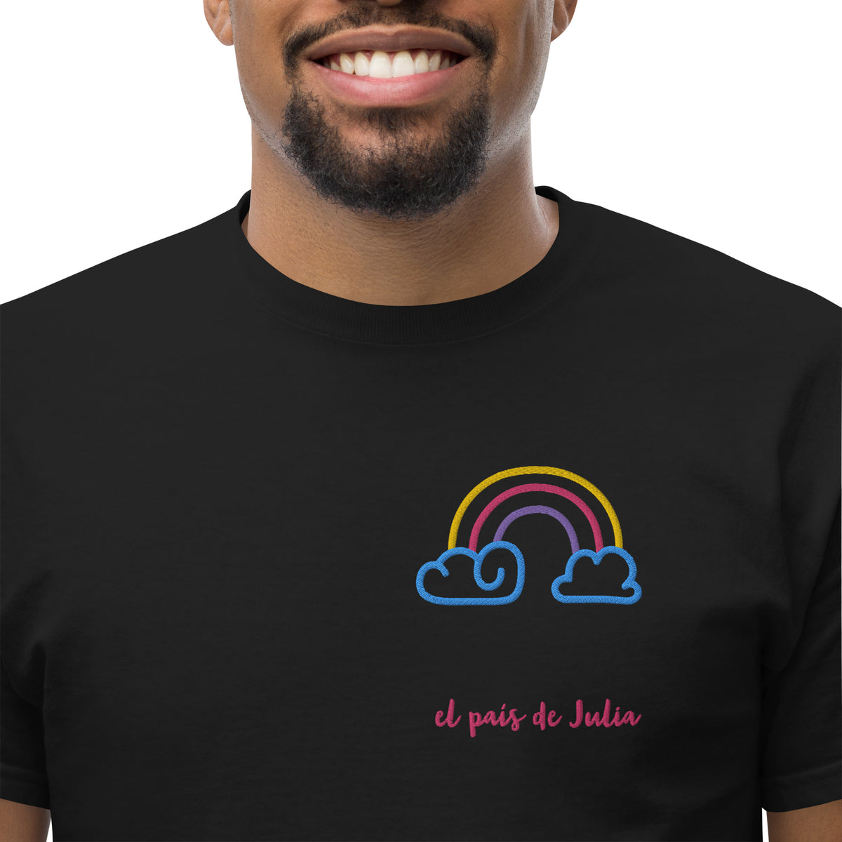 Camiseta clásica unisex arcoiris