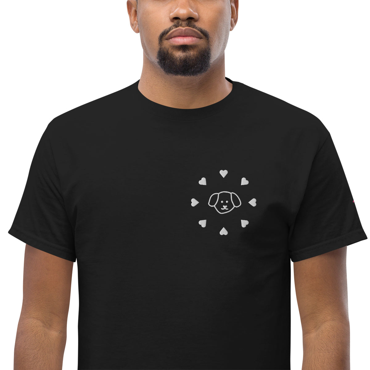 Camiseta clásica unisex Daniel bordado con hilo