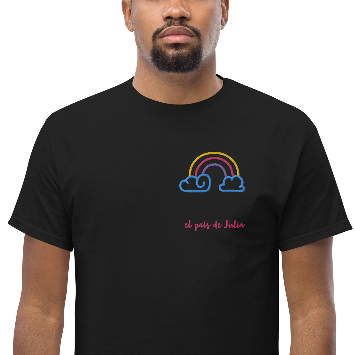 Camiseta clásica unisex arcoiris