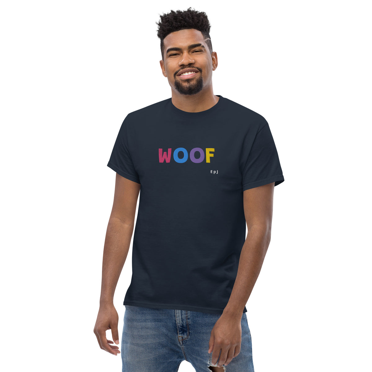 Camiseta clásica unisex woof