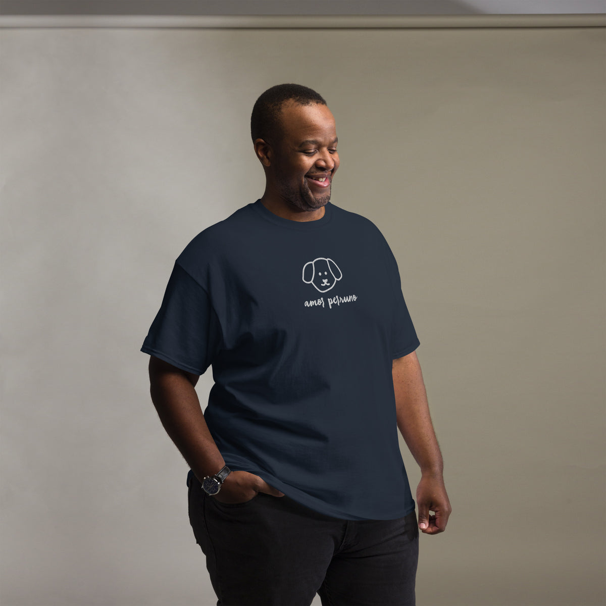 Camiseta clásica unisex amor perruno