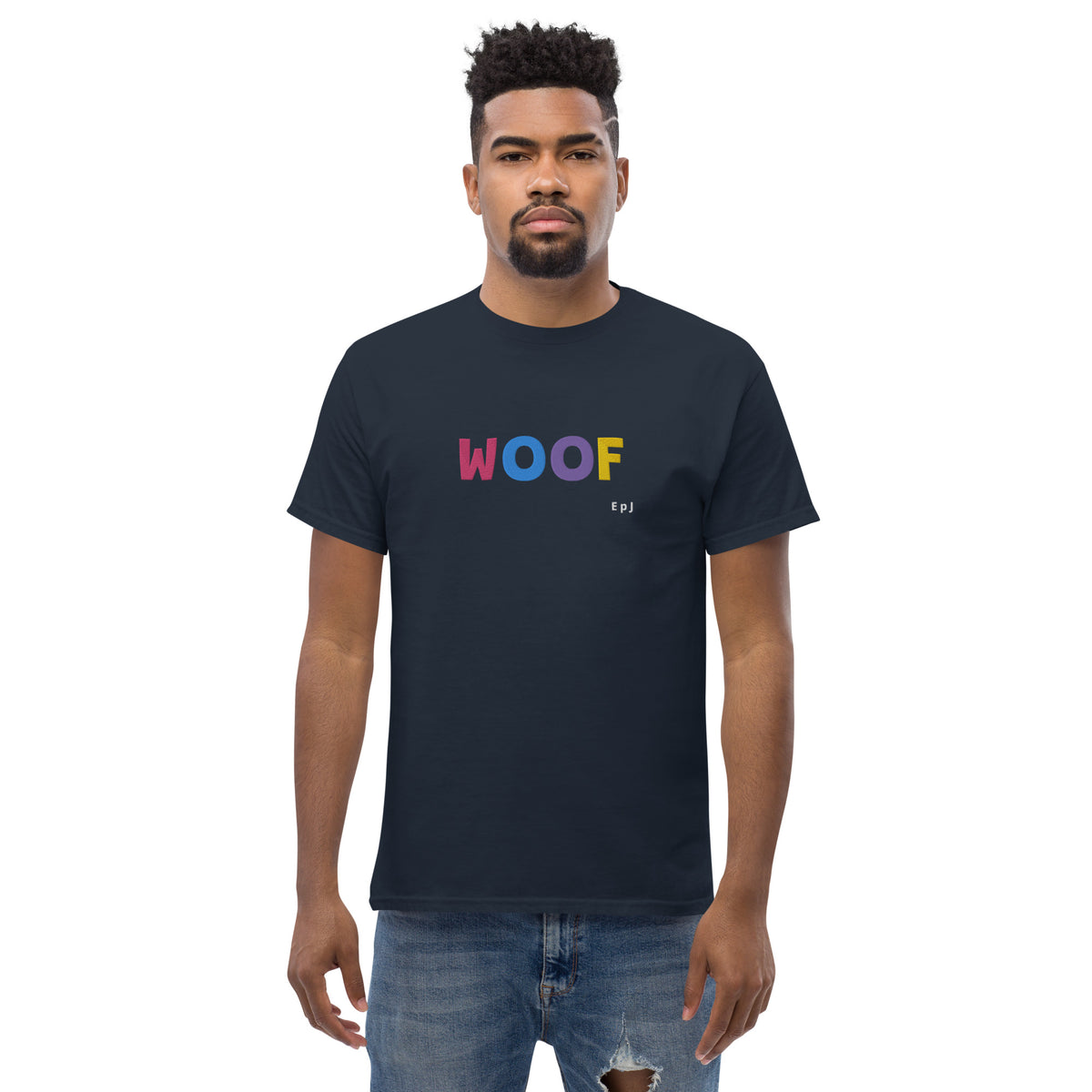 Camiseta clásica unisex woof