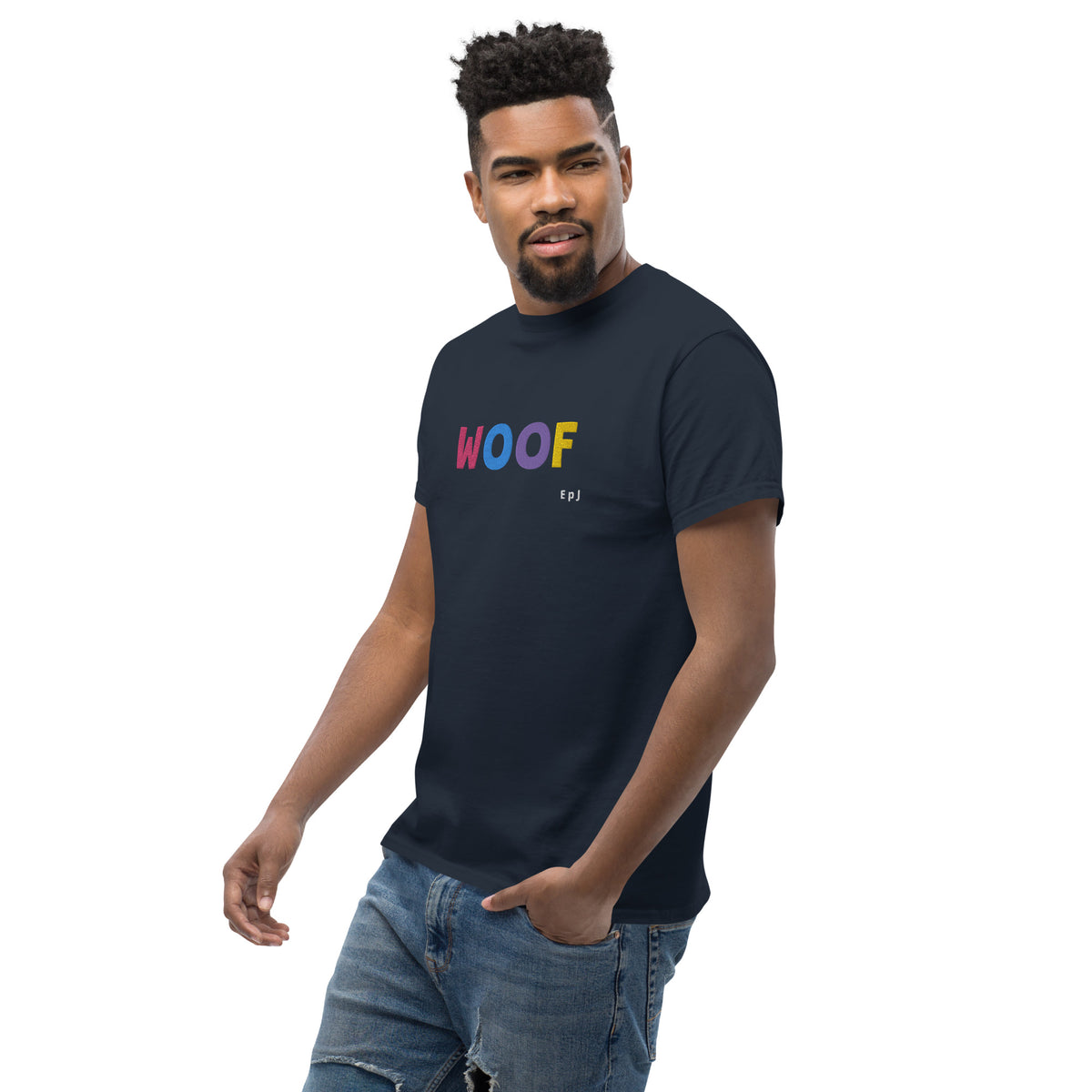 Camiseta clásica unisex woof