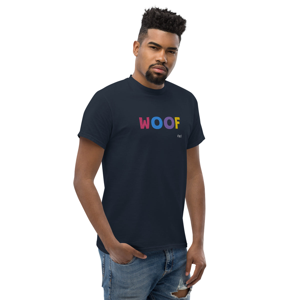 Camiseta clásica unisex woof