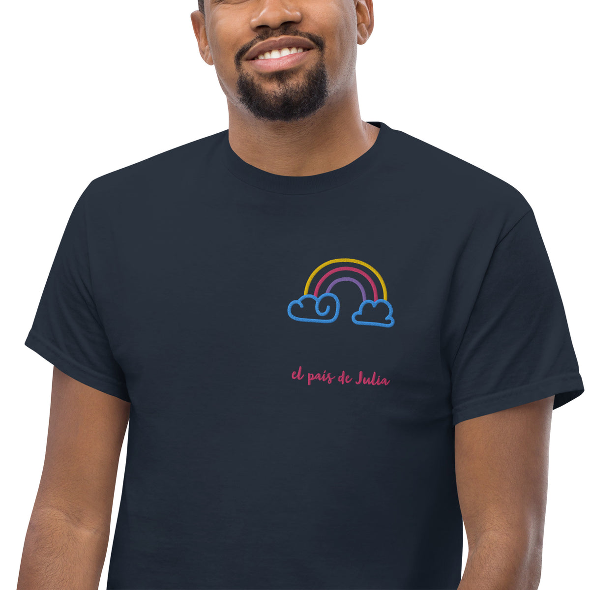 Camiseta clásica unisex arcoiris