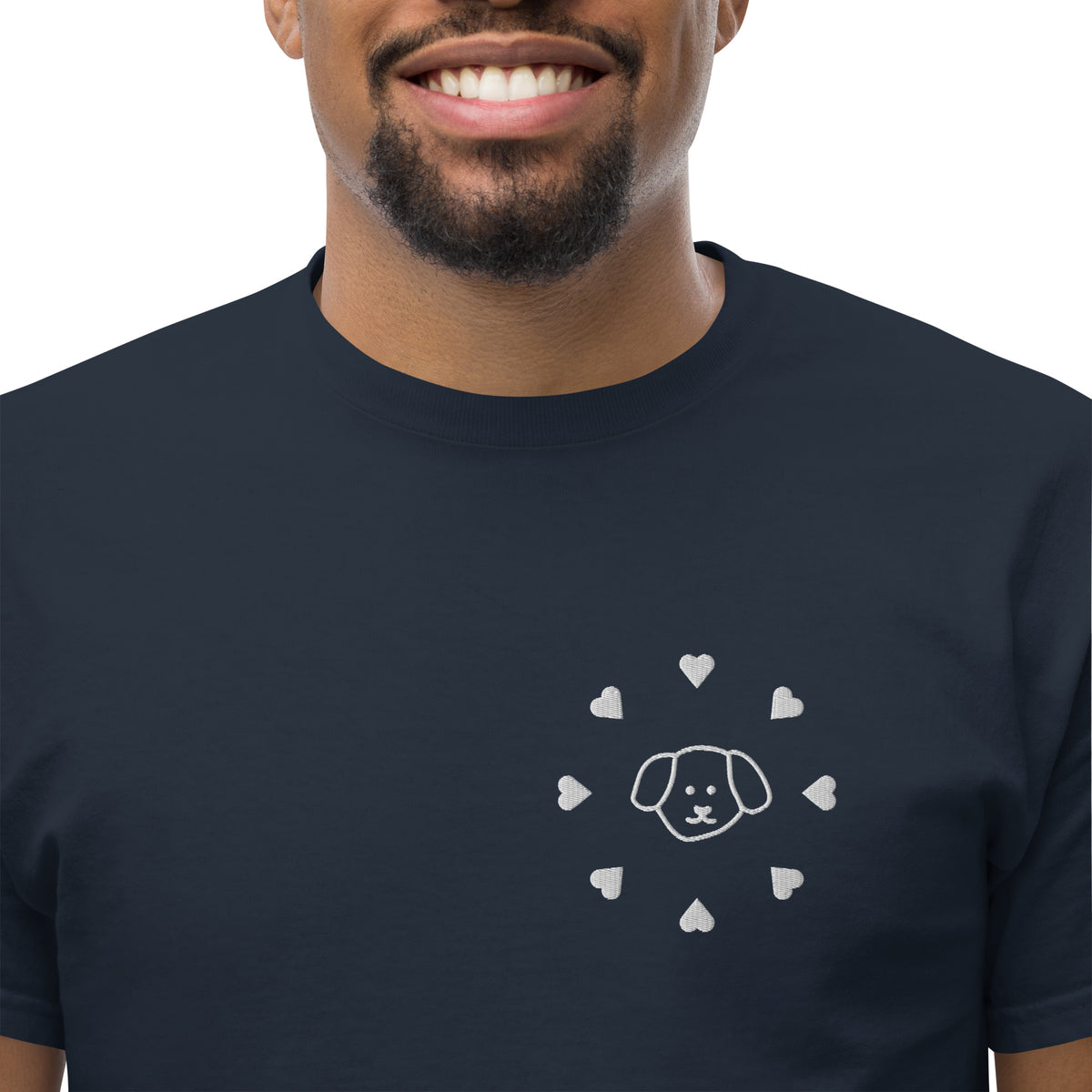 Camiseta clásica unisex Daniel bordado con hilo