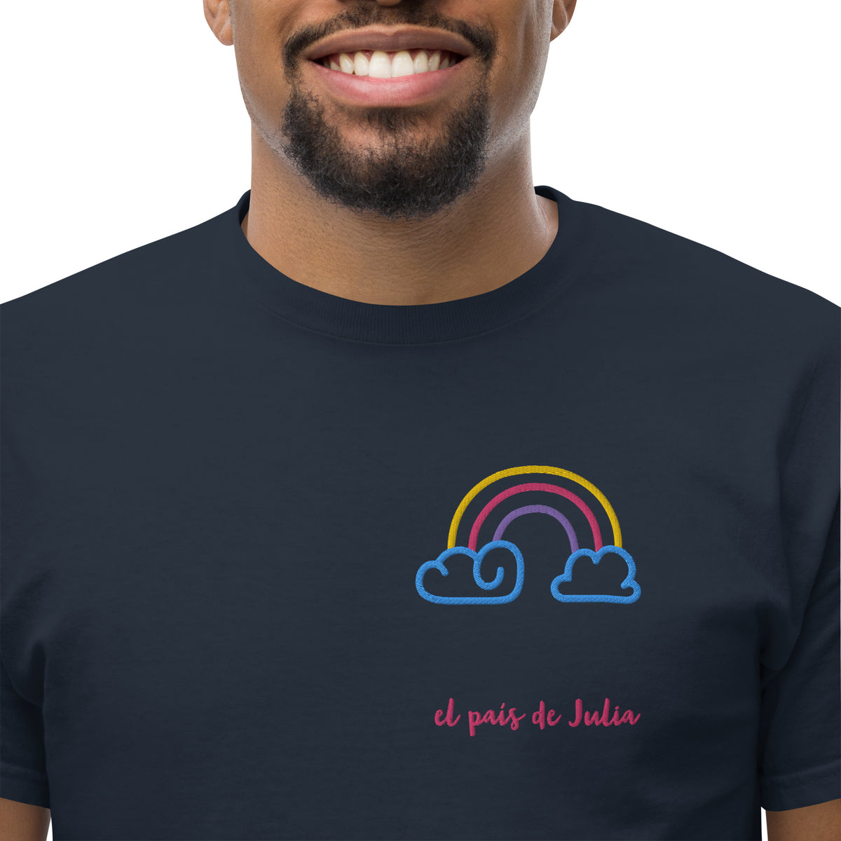 Camiseta clásica unisex arcoiris