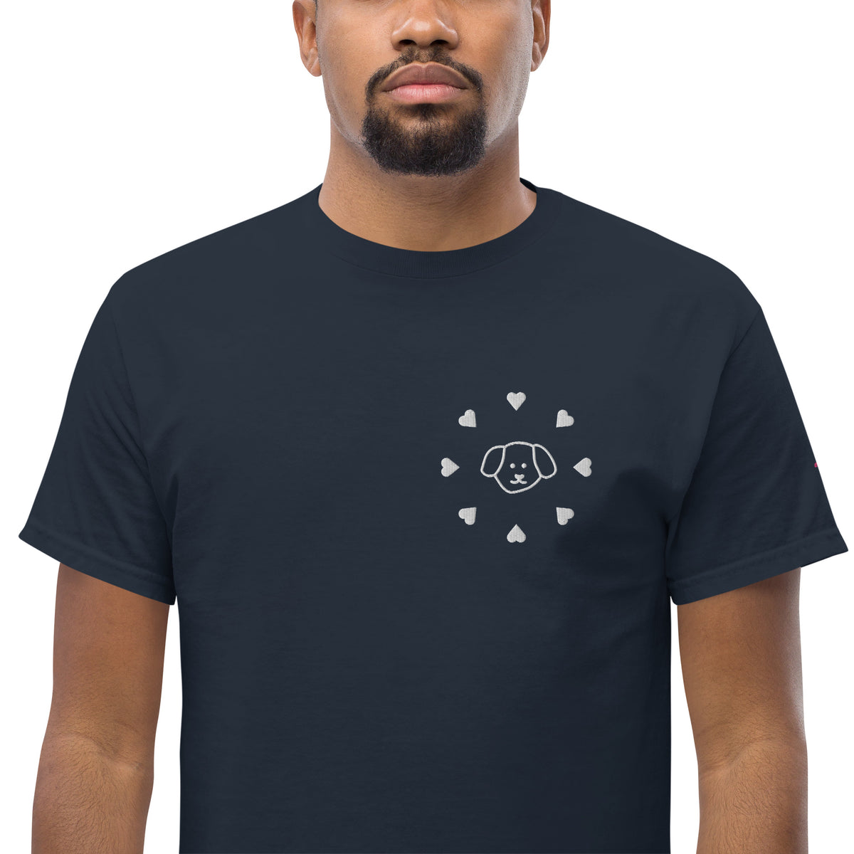Camiseta clásica unisex Daniel bordado con hilo