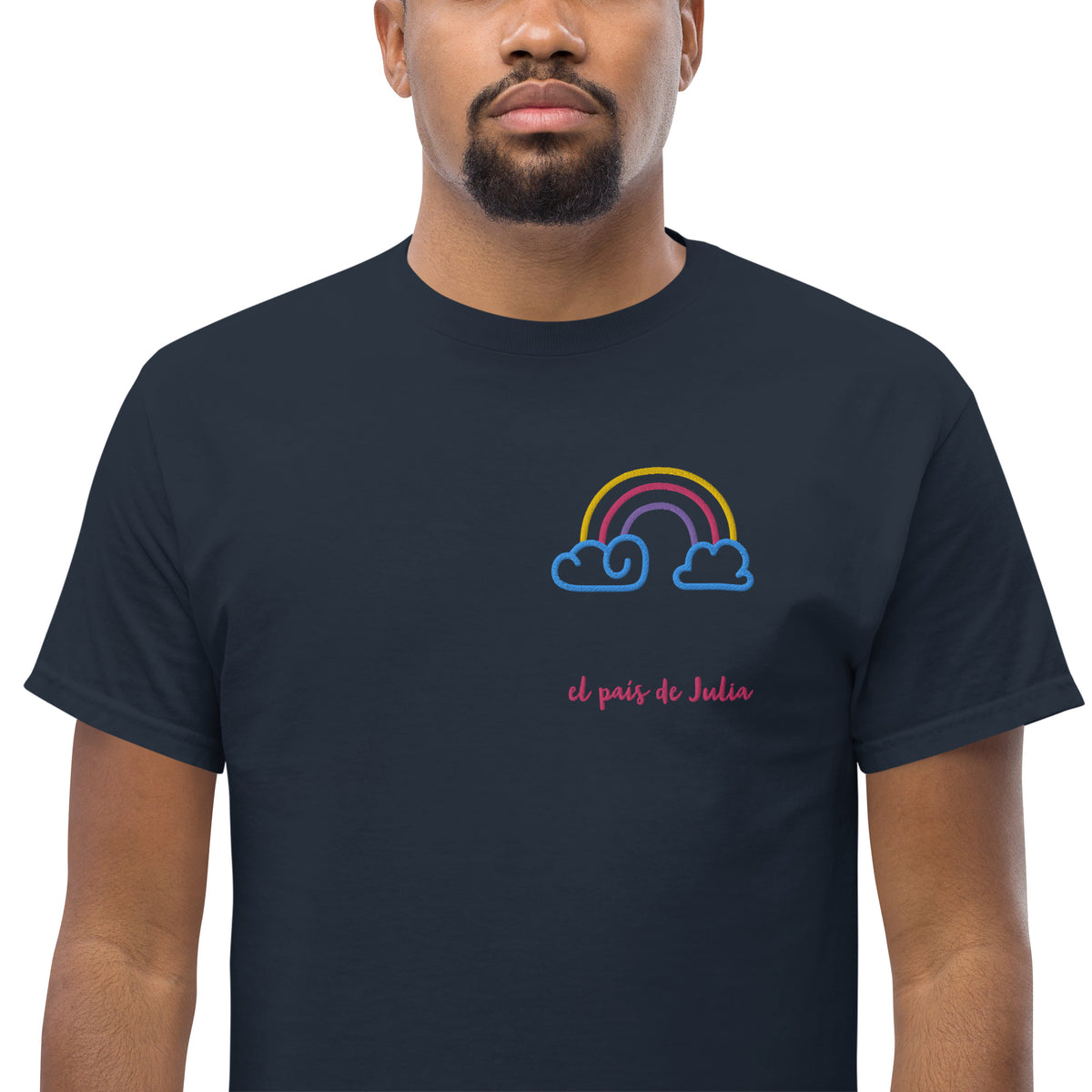 Camiseta clásica unisex arcoiris