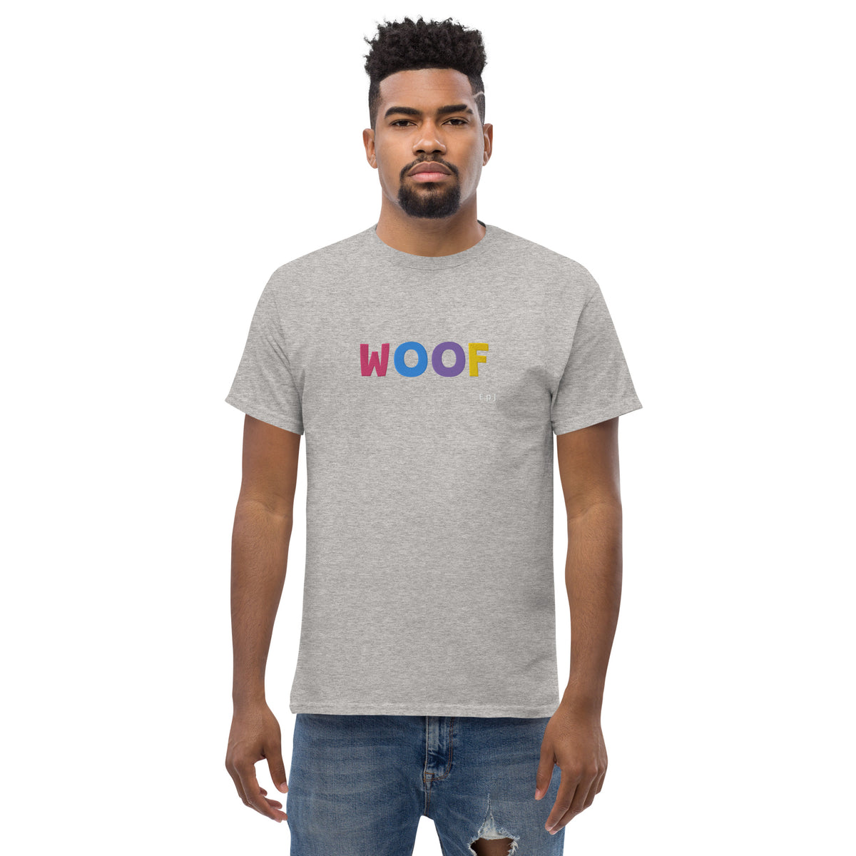 Camiseta clásica unisex woof