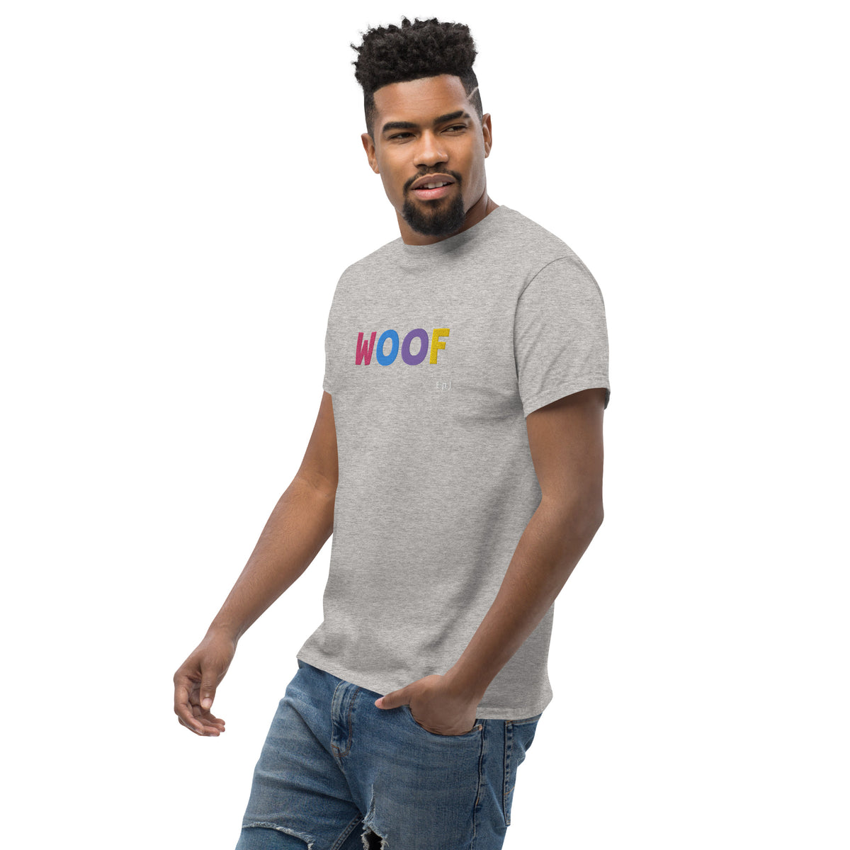 Camiseta clásica unisex woof