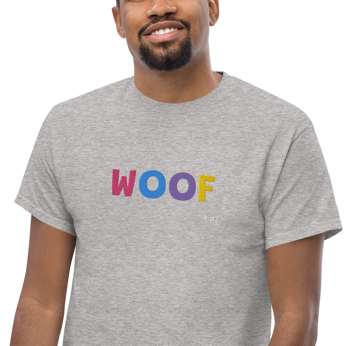 Camiseta clásica unisex woof