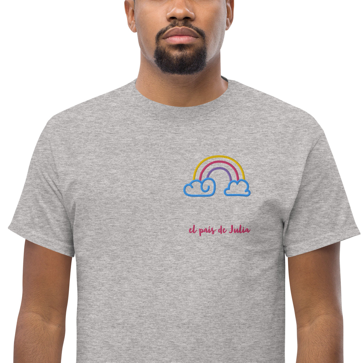 Camiseta clásica unisex arcoiris