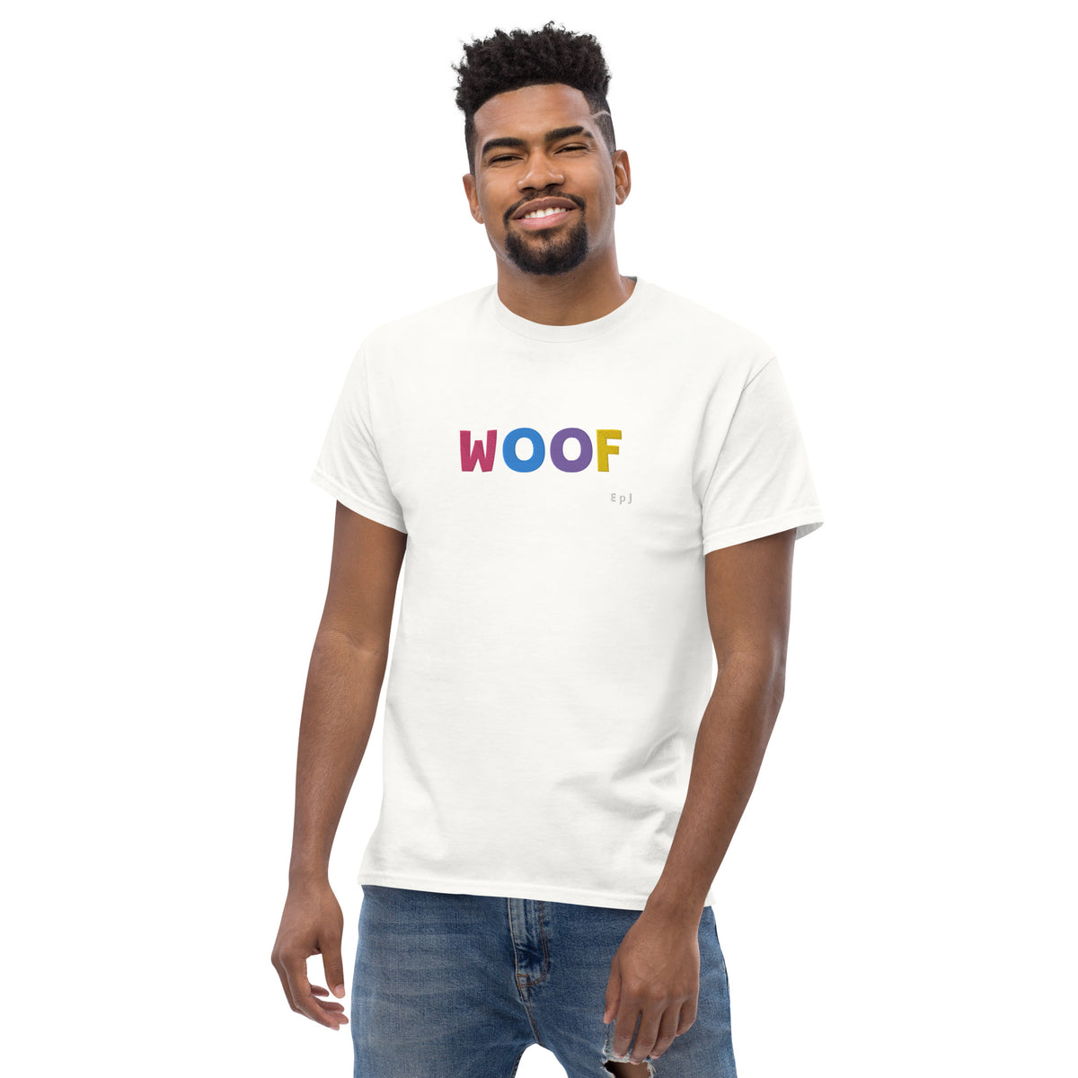 Camiseta clásica unisex woof