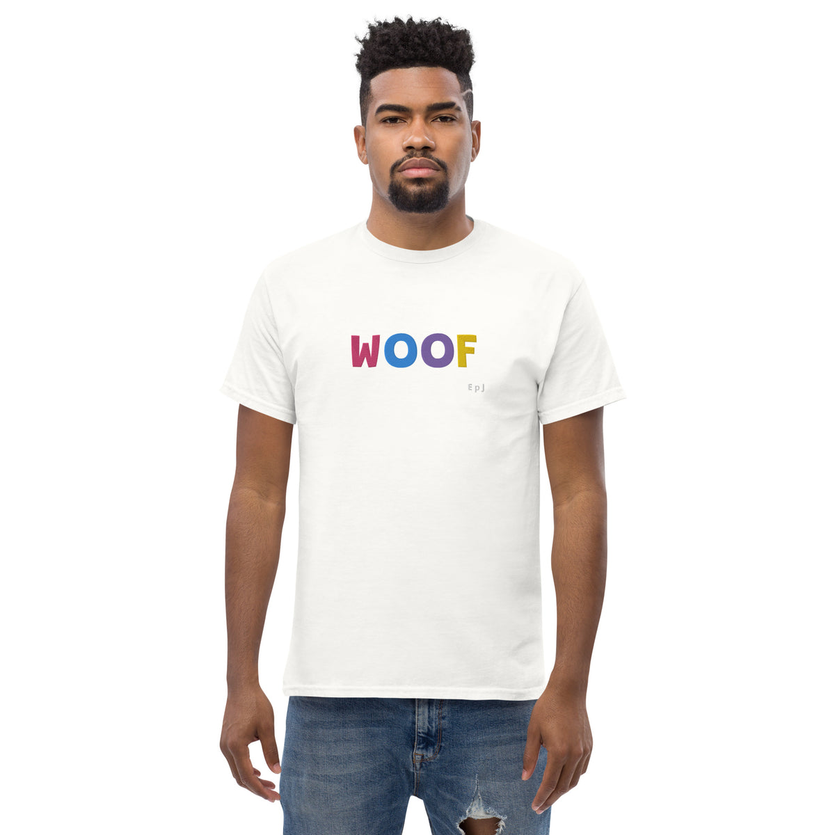 Camiseta clásica unisex woof