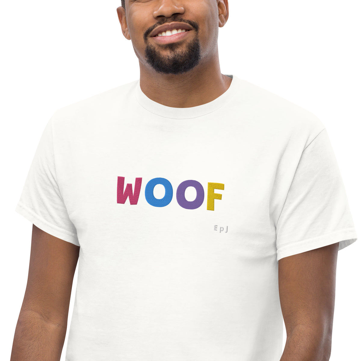 Camiseta clásica unisex woof