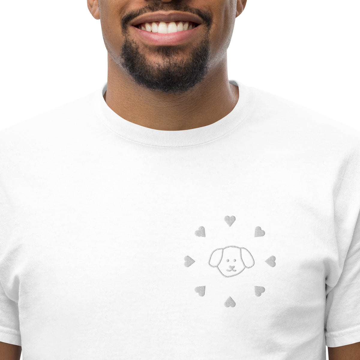 Camiseta clásica unisex Daniel bordado con hilo