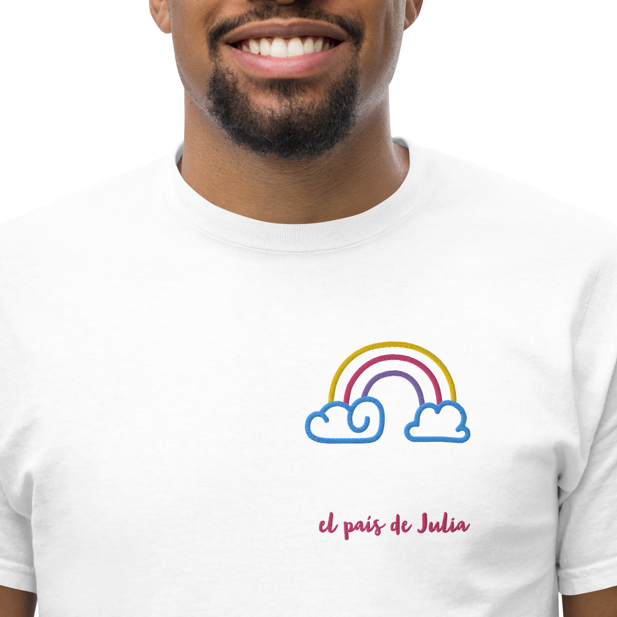 Camiseta clásica unisex arcoiris