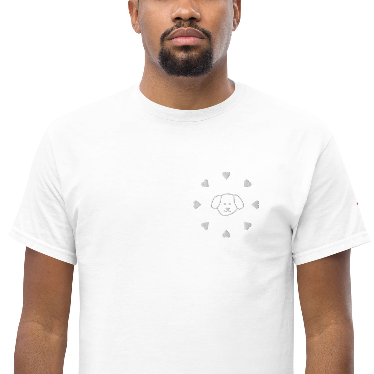 Camiseta clásica unisex Daniel bordado con hilo