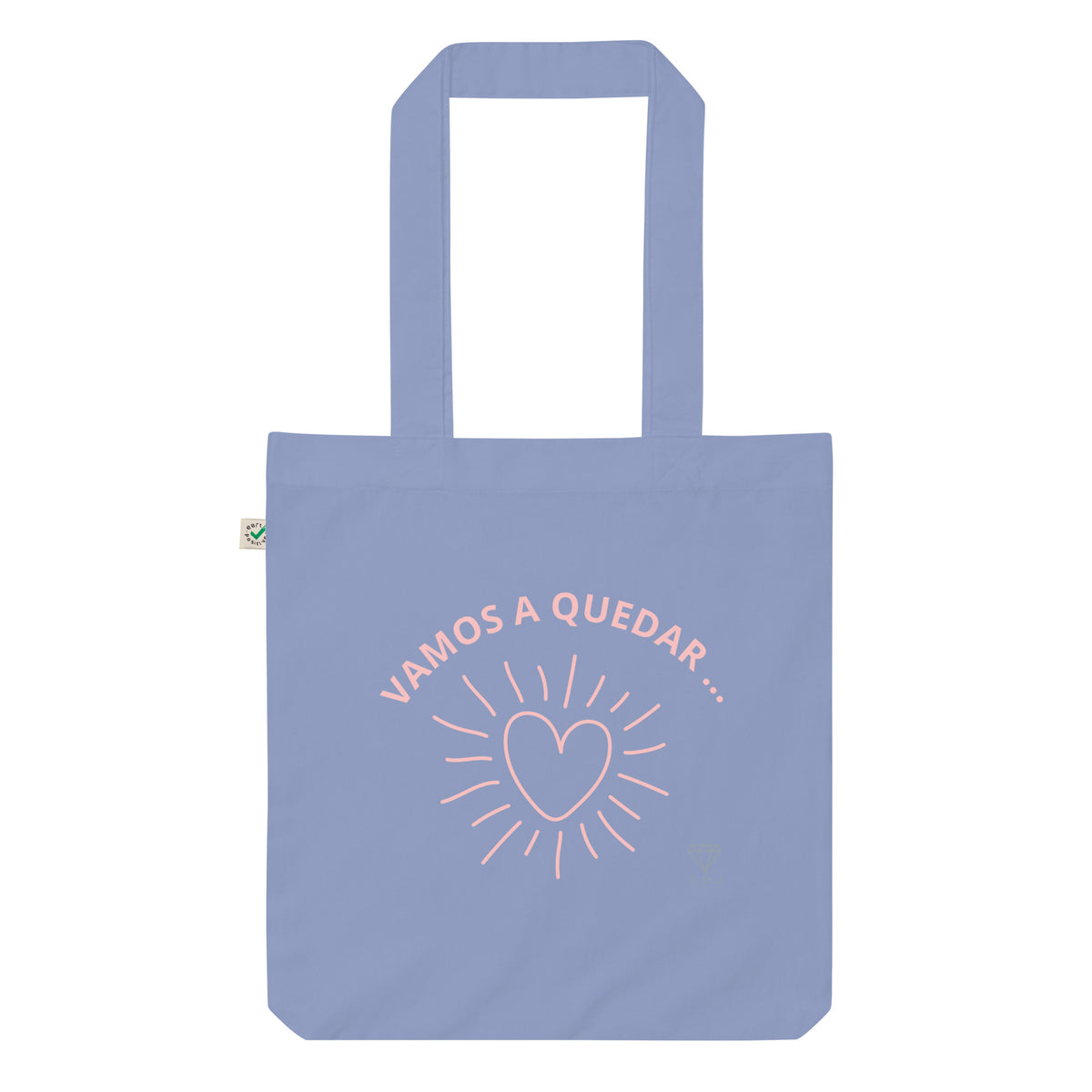 Tote bag orgánica de moda VAMOS A QUEDAR