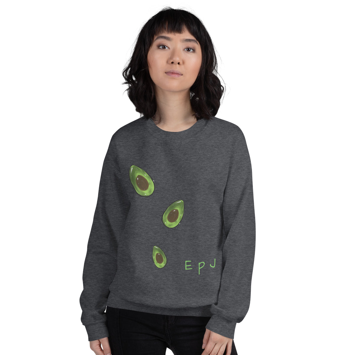Sudadera unisex aguacates