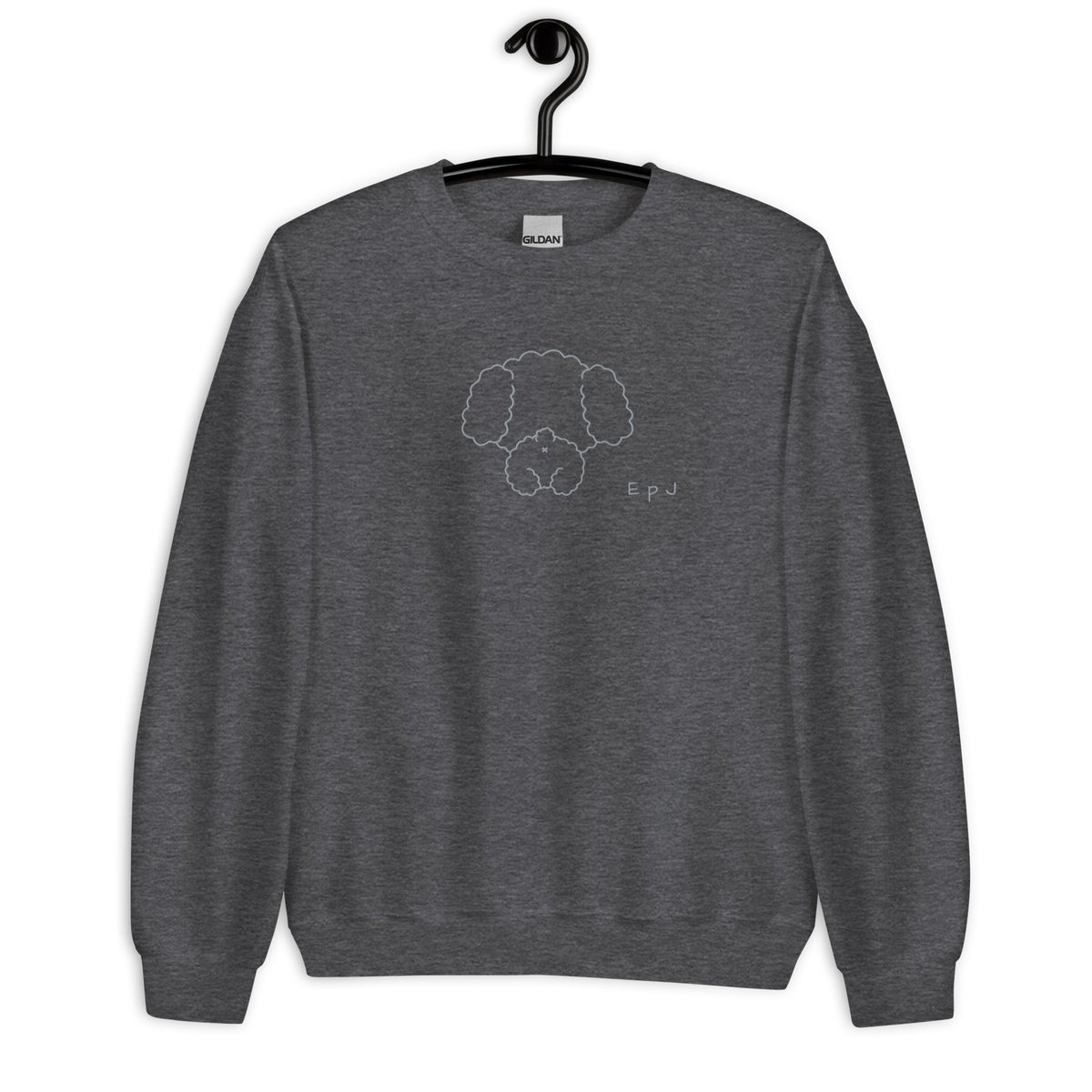 Sudadera unisex caniche culo