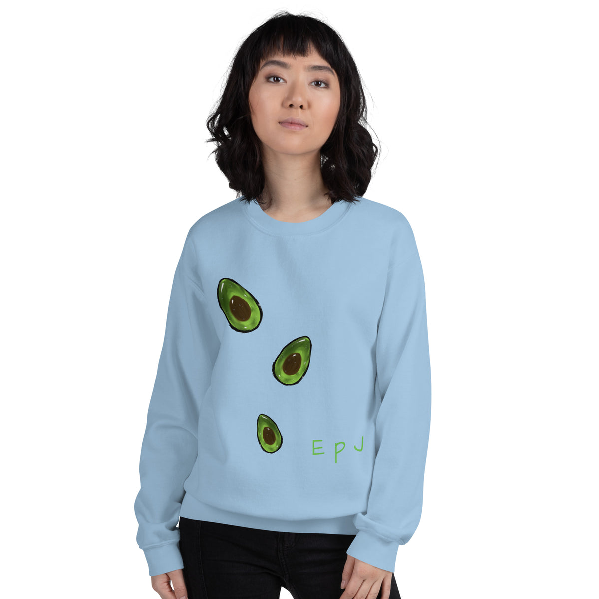 Sudadera unisex aguacates