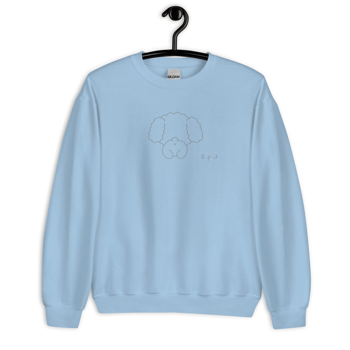 Sudadera unisex caniche culo