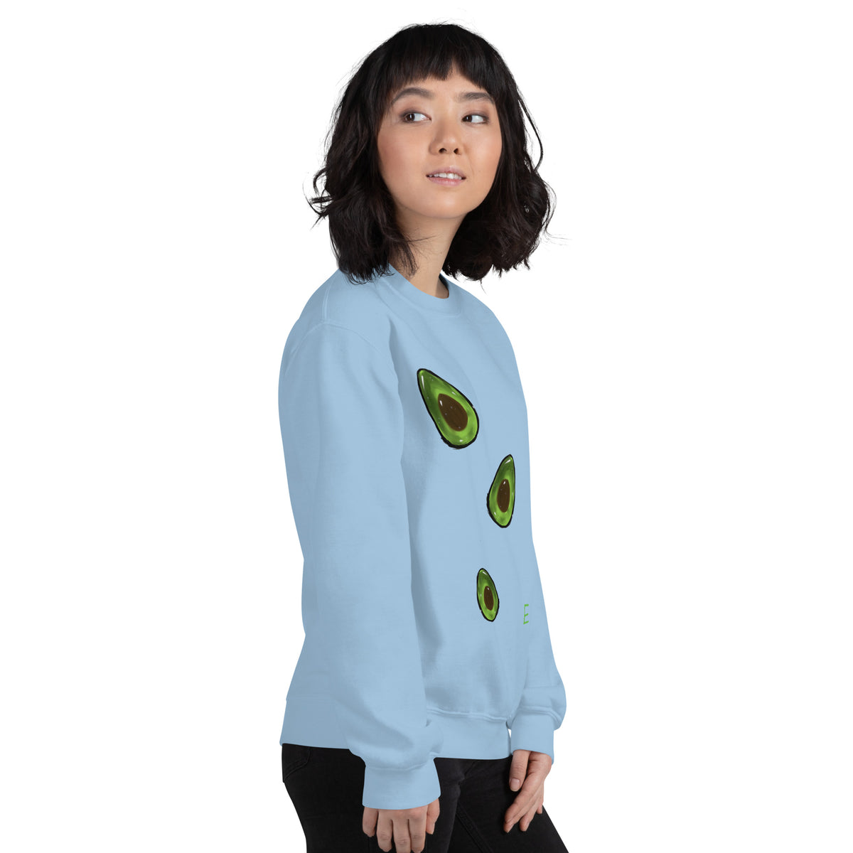 Sudadera unisex aguacates