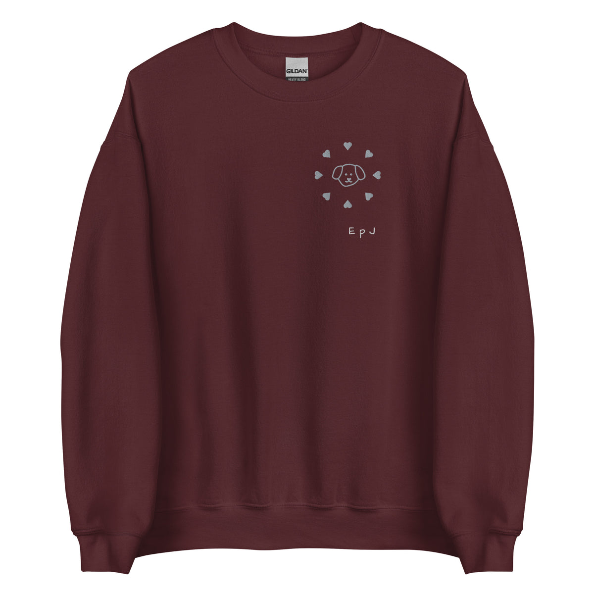 Sudadera unisex perro bordado