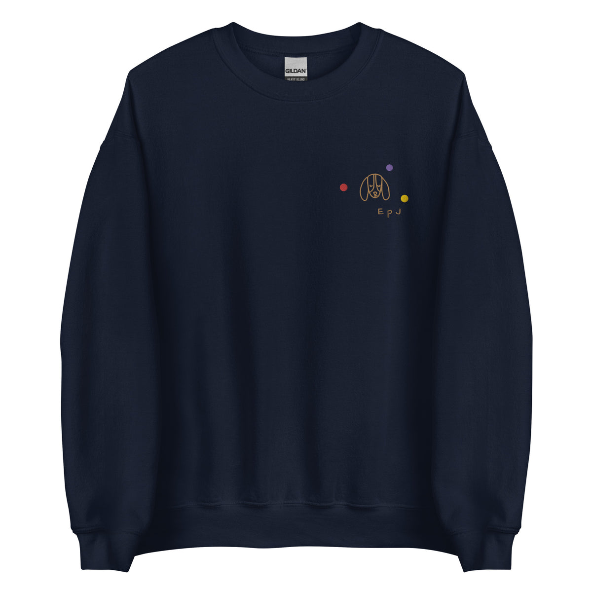 Sudadera unisex perro puntos