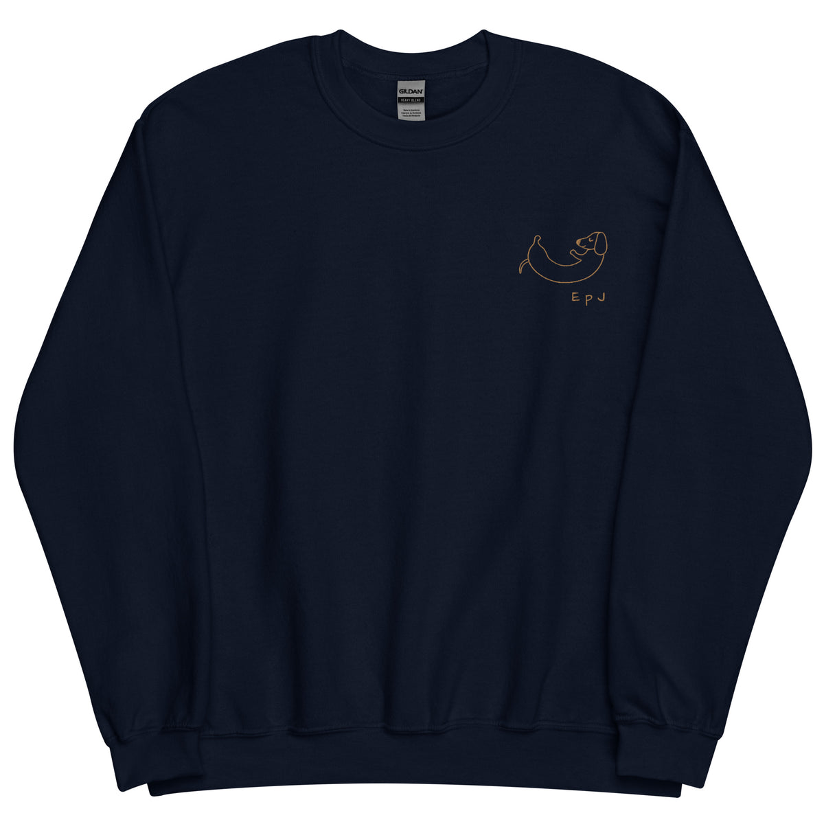 Sudadera unisex teckel juguetón