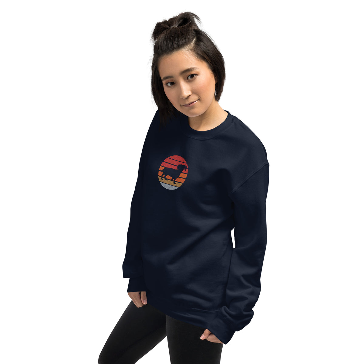 Sudadera unisex sombra teckel bordado