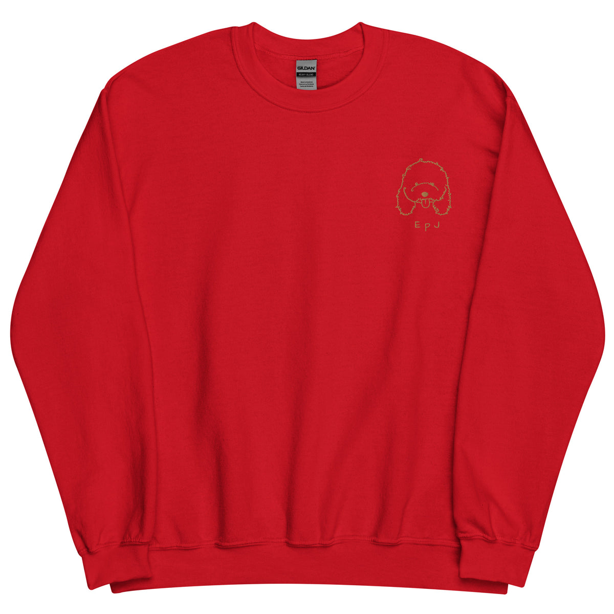 Sudadera unisex cara canciche despeinado