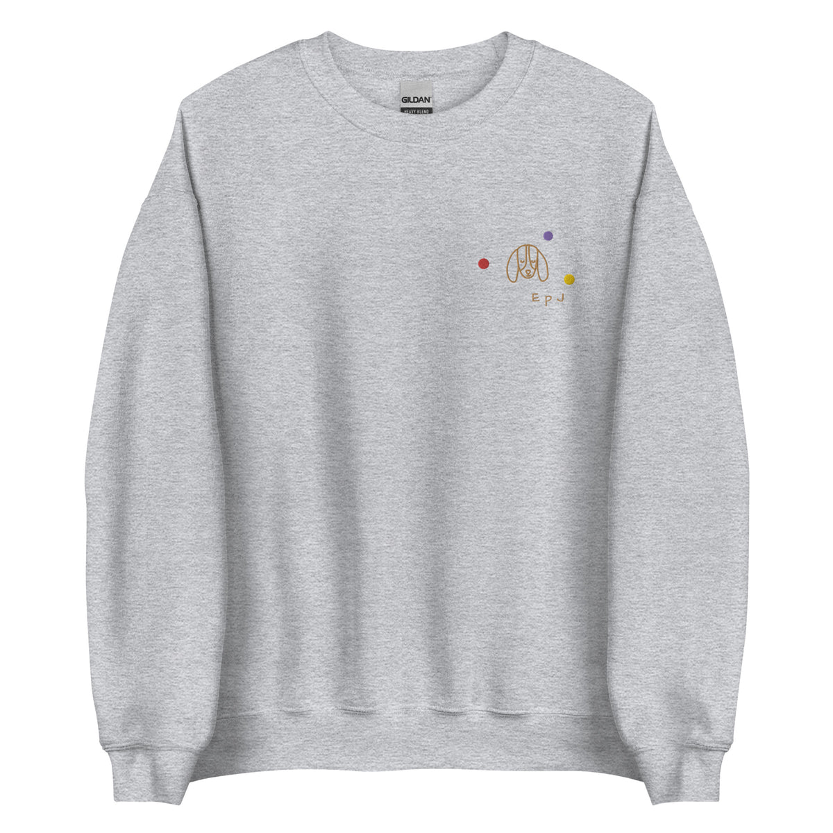 Sudadera unisex perro puntos